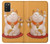 S1217 Maneki Neko Lucky Cat Case For Samsung Galaxy A03S