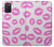 S2214 Pink Lips Kisses Case For Samsung Galaxy A03S