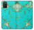 S2377 Turquoise Gemstone Texture Graphic Printed Case For Samsung Galaxy A03S