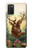 S2841 Vintage Reindeer Christmas Case For Samsung Galaxy A03S