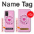 S2847 Pink Retro Rotary Phone Case For Samsung Galaxy A03S