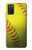 S3031 Yellow Softball Ball Case For Samsung Galaxy A03S