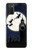 S3249 Peter Pan Fly Full Moon Night Case For Samsung Galaxy A03S