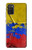 S3306 Colombia Flag Vintage Football Graphic Case For Samsung Galaxy A03S