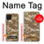 S3294 Army Desert Tan Coyote Camo Camouflage Case For Samsung Galaxy A22 4G