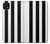 S2297 Black and White Vertical Stripes Case For Samsung Galaxy A22 5G