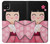 S3042 Japan Girl Hina Doll Kimono Sakura Case For Samsung Galaxy A22 5G