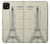 S3474 Eiffel Architectural Drawing Case For Samsung Galaxy A22 5G