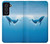 S0843 Blue Whale Case For Samsung Galaxy S21 FE 5G