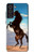 S0934 Wild Black Horse Case For Samsung Galaxy S21 FE 5G