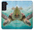 S1377 Ocean Sea Turtle Case For Samsung Galaxy S21 FE 5G