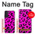 S1850 Pink Leopard Pattern Case For Samsung Galaxy S21 FE 5G