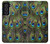 S1965 Peacock Feather Case For Samsung Galaxy S21 FE 5G