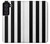 S2297 Black and White Vertical Stripes Case For Samsung Galaxy S21 FE 5G