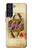 S2833 Poker Card Queen Hearts Case For Samsung Galaxy S21 FE 5G