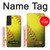 S3031 Yellow Softball Ball Case For Samsung Galaxy S21 FE 5G