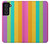 S3678 Colorful Rainbow Vertical Case For Samsung Galaxy S21 FE 5G