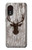 S2505 Reindeer Head Old Wood Texture Graphic Case For Samsung Galaxy Xcover 5