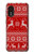 S2835 Christmas Reindeer Knitted Pattern Case For Samsung Galaxy Xcover 5