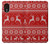 S2835 Christmas Reindeer Knitted Pattern Case For Samsung Galaxy Xcover 5