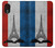 S2859 Vintage France Flag Eiffel Tower Case For Samsung Galaxy Xcover 5