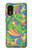 S3273 Flower Line Art Pattern Case For Samsung Galaxy Xcover 5