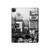 S0182 Old New York Vintage Hard Case For iPad Pro 12.9 (2022, 2021, 2020, 2018), iPad Air 13 (2025, 2024)