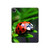 S0263 Ladybug Hard Case For iPad Pro 12.9 (2022, 2021, 2020, 2018), iPad Air 13 (2025, 2024)