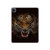 S0575 Tiger Face Hard Case For iPad Pro 12.9 (2022, 2021, 2020, 2018), iPad Air 13 (2025, 2024)