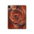 S0603 Wood Graphic Printed Hard Case For iPad Pro 12.9 (2022, 2021, 2020, 2018), iPad Air 13 (2025, 2024)