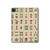 S0802 Mahjong Hard Case For iPad Pro 12.9 (2022, 2021, 2020, 2018), iPad Air 13 (2025, 2024)