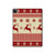 S2310 Christmas Snow Reindeers Hard Case For iPad Pro 12.9 (2022,2021,2020,2018, 3rd, 4th, 5th, 6th)