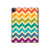 S2362 Rainbow Colorful Shavron Zig Zag Pattern Hard Case For iPad Pro 12.9 (2022, 2021, 2020, 2018), iPad Air 13 (2025, 2024)