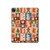 S2854 Cute Xmas Pattern Hard Case For iPad Pro 12.9 (2022,2021,2020,2018, 3rd, 4th, 5th, 6th)