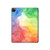 S2945 Colorful Watercolor Hard Case For iPad Pro 12.9 (2022,2021,2020,2018, 3rd, 4th, 5th, 6th)