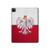 S3005 Poland Football Soccer Hard Case For iPad Pro 12.9 (2022, 2021, 2020, 2018), iPad Air 13 (2025, 2024)