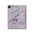 S3215 Seamless Pink Marble Hard Case For iPad Pro 12.9 (2022, 2021, 2020, 2018), iPad Air 13 (2025, 2024)