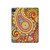 S3402 Floral Paisley Pattern Seamless Hard Case For iPad Pro 12.9 (2022, 2021, 2020, 2018), iPad Air 13 (2025, 2024)