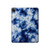 S3439 Fabric Indigo Tie Dye Hard Case For iPad Pro 12.9 (2022, 2021, 2020, 2018), iPad Air 13 (2025, 2024)