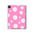 S3500 Pink Floral Pattern Hard Case For iPad Pro 12.9 (2022,2021,2020,2018, 3rd, 4th, 5th, 6th)