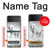 S0932 White Horse Case For Samsung Galaxy Z Flip 3 5G