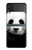 S1072 Panda Bear Case For Samsung Galaxy Z Flip 3 5G