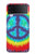 S1870 Tie Dye Peace Case For Samsung Galaxy Z Flip 3 5G