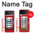 S2059 England British Telephone Box Minimalist Case For Samsung Galaxy Z Flip 3 5G