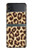 S2204 Leopard Pattern Graphic Printed Case For Samsung Galaxy Z Flip 3 5G