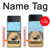 S2669 Cute Dog Paws Bones Cartoon Case For Samsung Galaxy Z Flip 3 5G