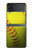 S3031 Yellow Softball Ball Case For Samsung Galaxy Z Flip 3 5G