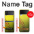 S3031 Yellow Softball Ball Case For Samsung Galaxy Z Flip 3 5G
