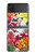 S3205 Retro Art Flowers Case For Samsung Galaxy Z Flip 3 5G