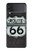 S3207 Route 66 Sign Case For Samsung Galaxy Z Flip 3 5G S3207 Route 66 Sign Case For Samsung Galaxy Z Flip 3 5G